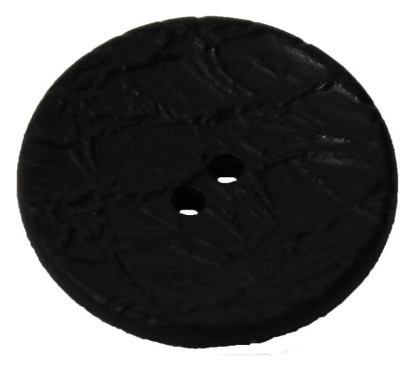Knopf 2-Loch 28 mm schwarz