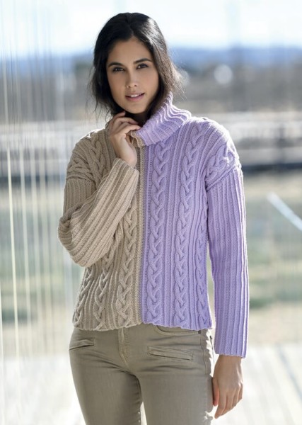 Modellpaket two face Pullover LINIE 4 Starwool 5316
