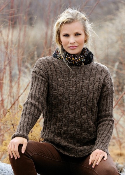 Strickanleitung Pullover Linie 352 Corby 3707